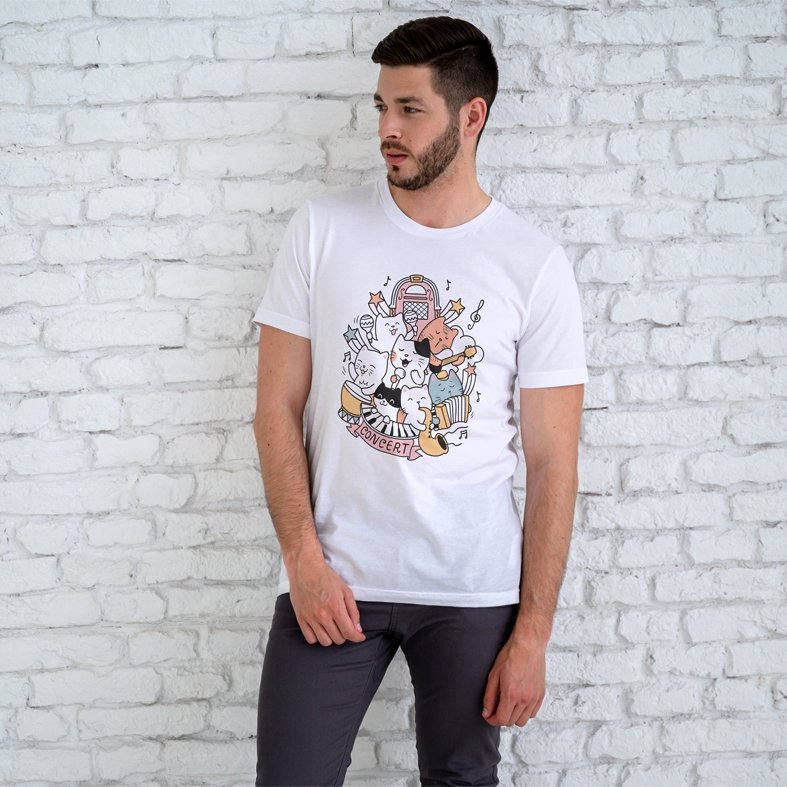   Exclusive Pamuk Polyester Tişört