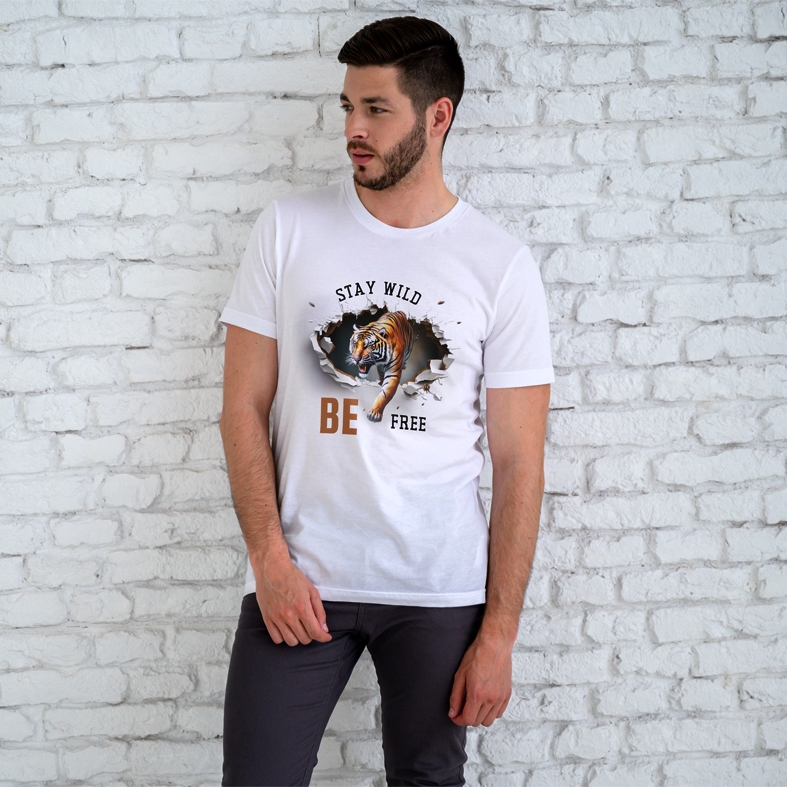   Exclusive Pamuk Polyester Tişört