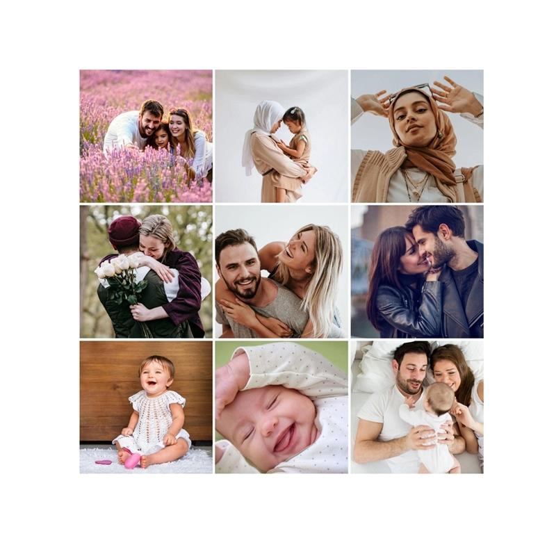 10x10 cm Magnet 9 lu