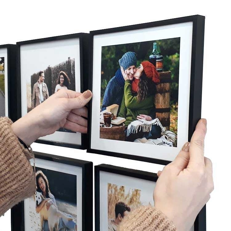9 çerçeve+baskı+ Led Aplik sensörlü