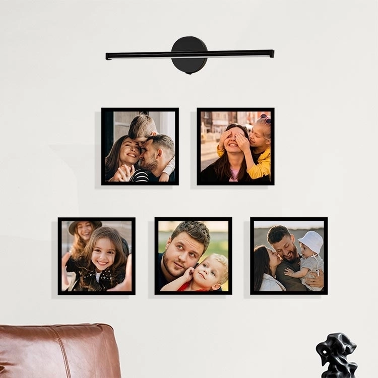 9 çerçeve+baskı+ Led Aplik sensörlü