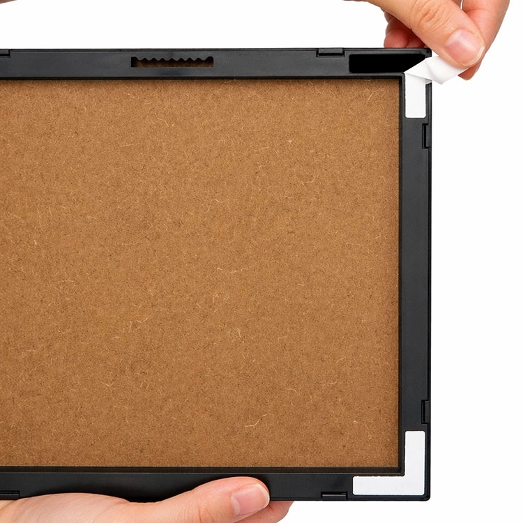 Yapışkanlı Paspartulu  Fotoğraf Çerçevesi - 21x21cm 2’li paket +resim baskısı