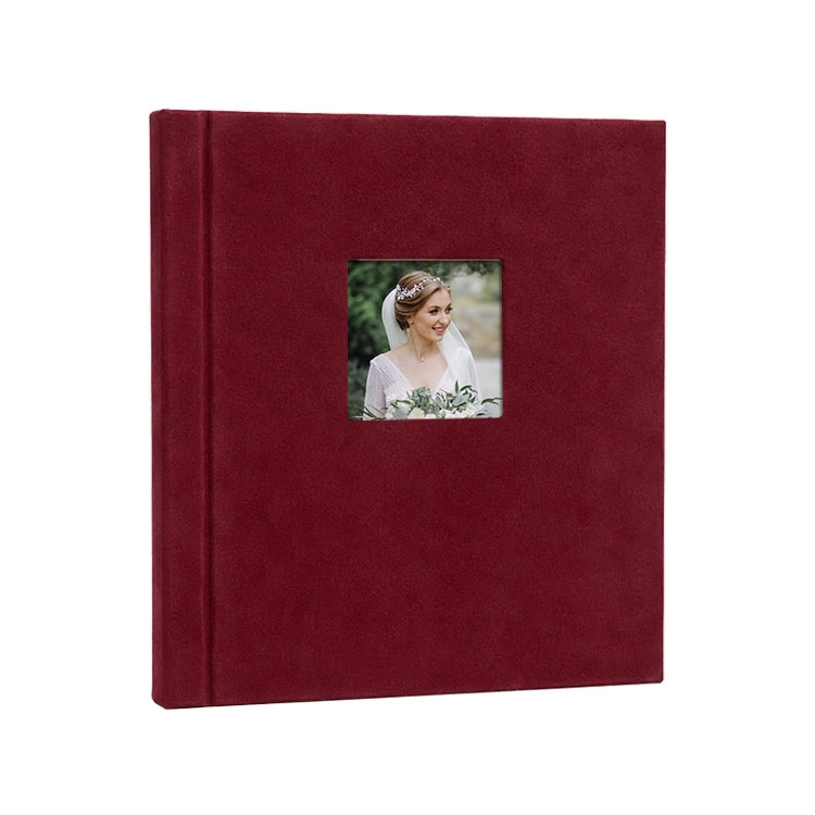 30x37cm Yapışkanlı Süet Fotoğraf Albümü 15 Yaprak 