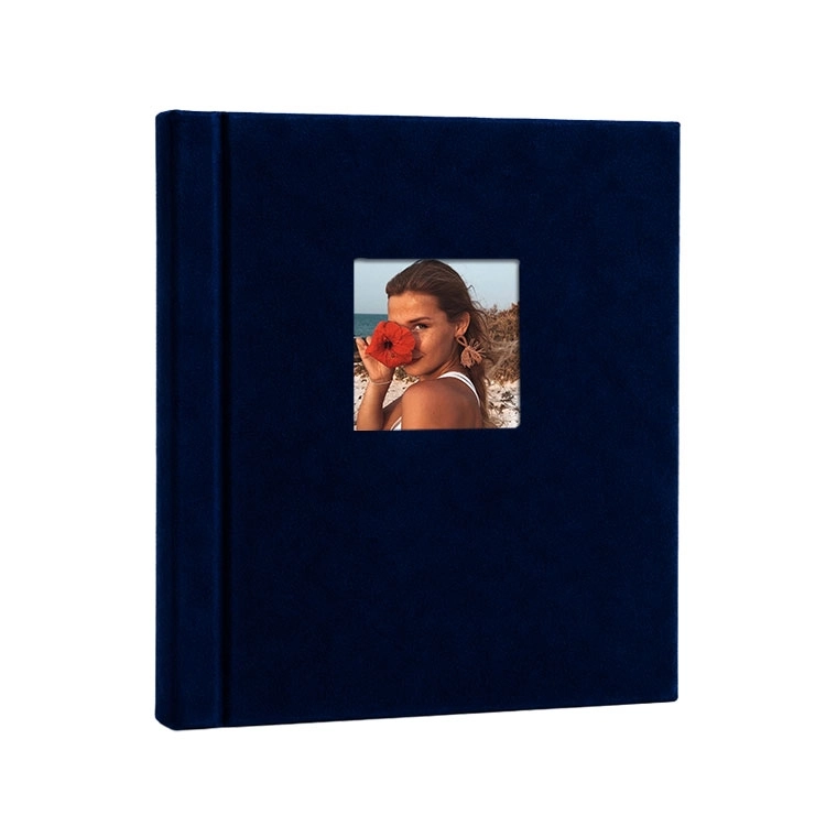 30x37cm Yapışkanlı Süet Fotoğraf Albümü 15 Yaprak 